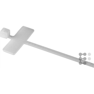 HellermannTyton, Kabelbinder, Kabelmarkierer-Kabelbinder 25x8mm (Kunststoffkabelbinder, 100 mm, 100 Stk.) HellermannTyton, Kabelbinder, Kabelmarkierer-Kabelbinder 25x8mm (Kunststoffkabelbinder, 100 mm, 100 Stk.)
