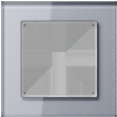 JUNG, Zubehör Schalterprogramm, AC581GLKG Glasrahmen 1f JUNG, Zubehör Schalterprogramm, AC581GLKG Glasrahmen 1f