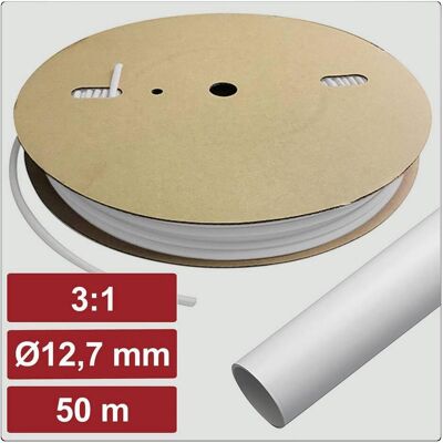Electronic Garage, Schrumpfschlauch, EG25CA085 Schrumpfschlauch mit Kleber Weiss 12.7 mm 4.2 mm Schr (50x) Electronic Garage, Schrumpfschlauch, EG25CA085 Schrumpfschlauch mit Kleber Weiss 12.7 mm 4.2 mm Schr (50x)