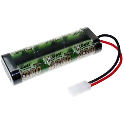 XCell Ni-MH Akku 124170 RC-Pack, 7,2 V, 4300mAh, L2x3 (4300 mAh, 7.20 V) XCell Ni-MH Akku 124170 RC-Pack, 7,2 V, 4300mAh, L2x3 (4300 mAh, 7.20 V)
