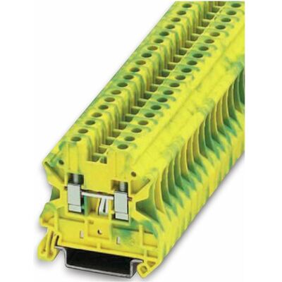 Phoenix Contact Schutzleiterklemme UT 4-PE, Elektronikkabel + Stecker, Grün, Gelb Phoenix Contact Schutzleiterklemme UT 4-PE, Elektronikkabel + Stecker, Grün, Gelb