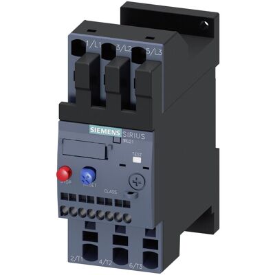 Siemens 3RU2126-4PC1 Überlastrelais - Einstellbar 30-36A, Klasse 10 Siemens 3RU2126-4PC1 Überlastrelais - Einstellbar 30-36A, Klasse 10