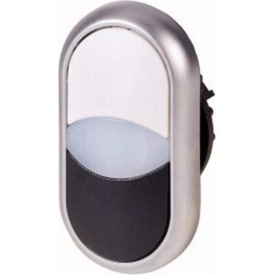 Eaton 216704-WH Doppel-Taster - Taster + Schalter Eaton 216704-WH Doppel-Taster - Taster + Schalter
