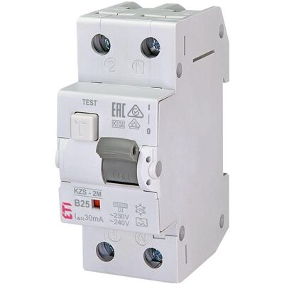 Eti RELAY CRRNT LEAK KZS 2M B25/0.03A W AUT, Relais Eti RELAY CRRNT LEAK KZS 2M B25/0.03A W AUT, Relais