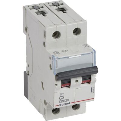 Legrand, Schutzschalter, 403522 Leitungsschutzschalter 3 A 400 V/AC Legrand, Schutzschalter, 403522 Leitungsschutzschalter 3 A 400 V/AC