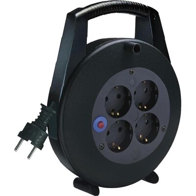 Brennenstuhl Kabelrolle, Kabelbox Vario Line, Kabellänge 10 m mit 4 Schutzkontakt-Steckdosen (10 m, 1.50 mm²) Brennenstuhl Kabelrolle, Kabelbox Vario Line, Kabellänge 10 m mit 4 Schutzkontakt-Steckdosen (10 m, 1.50 mm²)