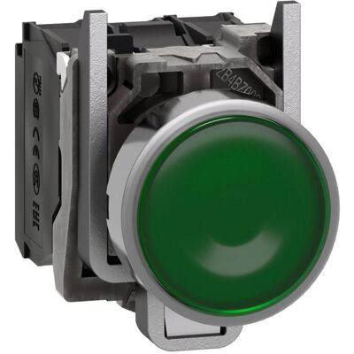 Schneider Electric Drucktaster XB4BW33G5, Schalter + Taster, Grün Schneider Electric Drucktaster XB4BW33G5, Schalter + Taster, Grün