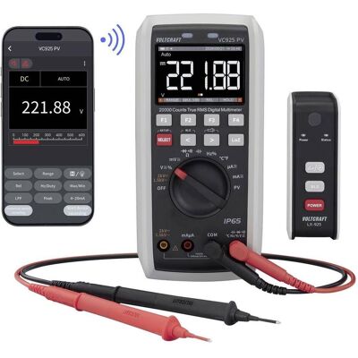Voltcraft, Multimeter, VC925 PV Photovoltaik-Multimeter digital Strahlwassergeschützt (IP65) (CAT IV 1000V, Hand-Multimeter) Voltcraft, Multimeter, VC925 PV Photovoltaik-Multimeter digital Strahlwassergeschützt (IP65) (CAT IV 1000V, Hand-Multimeter)