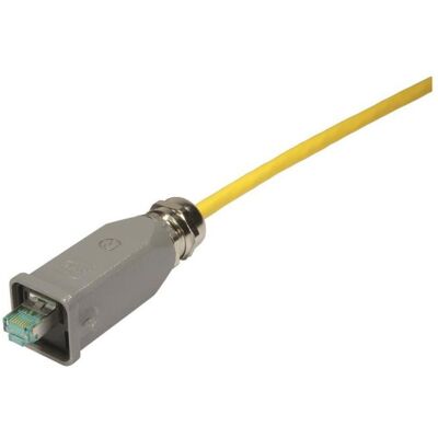 Harting Steckverbinder, Elektronikkabel + Stecker, Silber Harting Steckverbinder, Elektronikkabel + Stecker, Silber