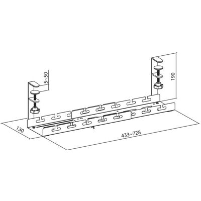 LogiLink, Kabelschutz + Kabelführung, Kabelablage (Kabelkanal, 12.70 cm) LogiLink, Kabelschutz + Kabelführung, Kabelablage (Kabelkanal, 12.70 cm)