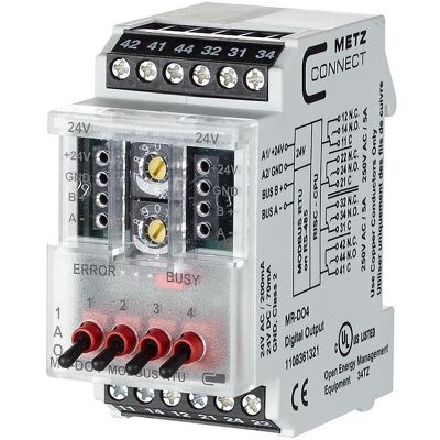 Connect, Aktor, METZ Modbus (Schaltaktor) Connect, Aktor, METZ Modbus (Schaltaktor)