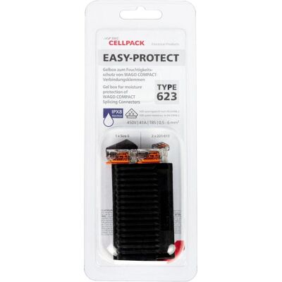 CellPack EASY-PROTECT 623 - Gelbox für elektrische Verbindungen CellPack EASY-PROTECT 623 - Gelbox für elektrische Verbindungen