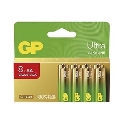 GP Batteries GP Ultra Einmal alkalisch Batterie AA, 8-pack (8 Stk., AA), Batterien + Akkus GP Batteries GP Ultra Einmal alkalisch Batterie AA, 8-pack (8 Stk., AA), Batterien + Akkus