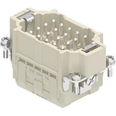 ILME Stifteinsatz Gr.57.27 CQEYM 18 18P+PE AXYR push-in Anschluss 16A 500V, Elektronikkabel + Stecker ILME Stifteinsatz Gr.57.27 CQEYM 18 18P+PE AXYR push-in Anschluss 16A 500V, Elektronikkabel + Stecker