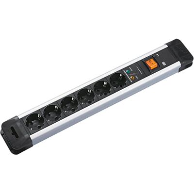 Bachmann, Steckdosenleiste, Connect Us (6x, CEE 7/3, 2 m) Bachmann, Steckdosenleiste, Connect Us (6x, CEE 7/3, 2 m)
