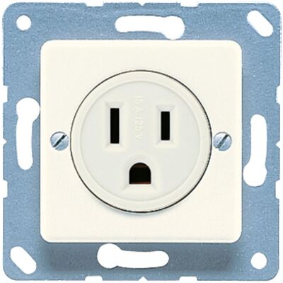 Jung 121-15 Nema US Standard Stecker Ivory Jung 121-15 Nema US Standard Stecker Ivory