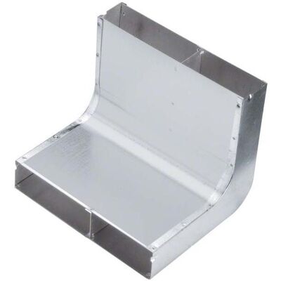 Hager TEH UKK240482 Krümmer für Unterflurkanäle 240x48 2-züg, Elektronikzubehör + Gehäuse, Silber Hager TEH UKK240482 Krümmer für Unterflurkanäle 240x48 2-züg, Elektronikzubehör + Gehäuse, Silber