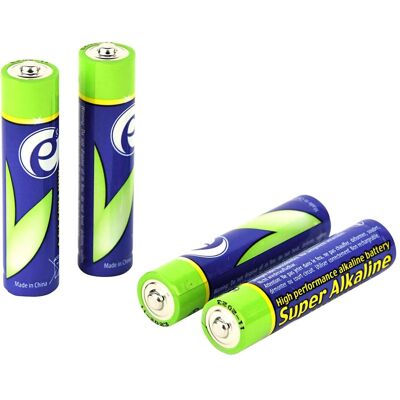 Gembird Battery Set alkaline ENERGENIE EG-BA-AAA4-01 x 4 - Batterie - Micro (AAA) Einwegbatterie Alkali (4 Stk., AAA, 1300 mAh), Batterien + Akkus Gembird Battery Set alkaline ENERGENIE EG-BA-AAA4-01 x 4 - Batterie - Micro (AAA) Einwegbatterie Alkali (4 Stk., AAA, 1300 mAh), Batterien + Akkus