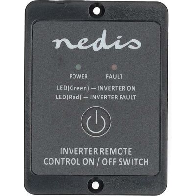 Nedis, Spannungswandler, Power Inverter-Fernbedienung - 6.00 m - RJ12 - Schwarz Nedis, Spannungswandler, Power Inverter-Fernbedienung - 6.00 m - RJ12 - Schwarz