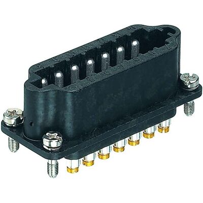 Harting Schraubanschluss, Elektronikkabel + Stecker, Schwarz Harting Schraubanschluss, Elektronikkabel + Stecker, Schwarz