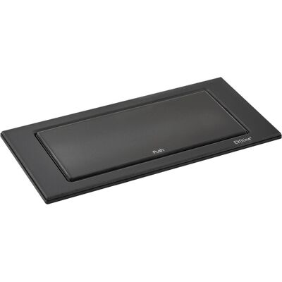 EVOline Backflip - Mehrfachsteckdose mit USB-A - Schwarz Matt EVOline Backflip - Mehrfachsteckdose mit USB-A - Schwarz Matt