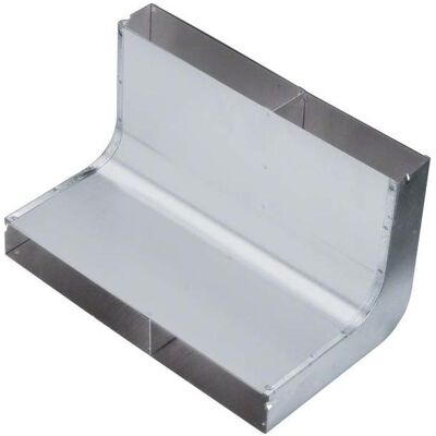 Hager TEH UKK340482 Krümmer für Unterflurkanäle 340x48 2-züg (Diverse), Elektronikzubehör + Gehäuse, Silber Hager TEH UKK340482 Krümmer für Unterflurkanäle 340x48 2-züg (Diverse), Elektronikzubehör + Gehäuse, Silber