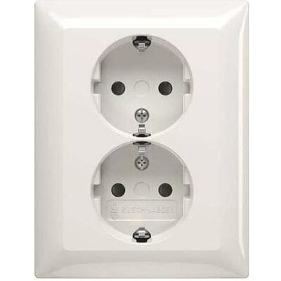 Busch-Jaeger - 202 EUJRB-914 - 2P-E - Weiß - Schuko-Steckdose Busch-Jaeger - 202 EUJRB-914 - 2P-E - Weiß - Schuko-Steckdose