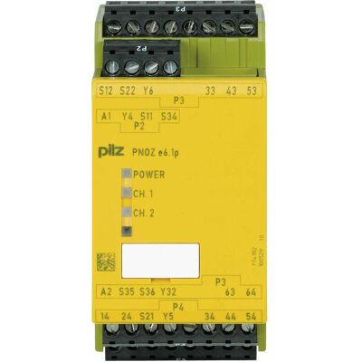 Pilz 774192 PNOZ e6.1p 24VDC 4n/o 2so, Relais Pilz 774192 PNOZ e6.1p 24VDC 4n/o 2so, Relais