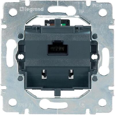 Legrand, Steckdose, 775767 Dae Cat 6 1-Fach geschirmt Legrand, Steckdose, 775767 Dae Cat 6 1-Fach geschirmt