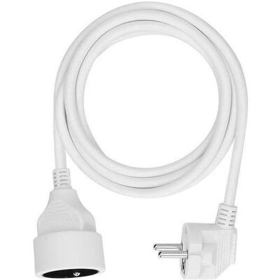 Solight - 230V-10A-2m - 1 Steckdose - 3x1mm2 - Verlängerungskabel Solight - 230V-10A-2m - 1 Steckdose - 3x1mm2 - Verlängerungskabel