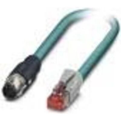 Phoenix Contact 1407414 Sensor-/Aktor-Anschlussleitung 1 m Polzahl: 8 1 St., Elektronikkabel + Stecker, Blau Phoenix Contact 1407414 Sensor-/Aktor-Anschlussleitung 1 m Polzahl: 8 1 St., Elektronikkabel + Stecker, Blau