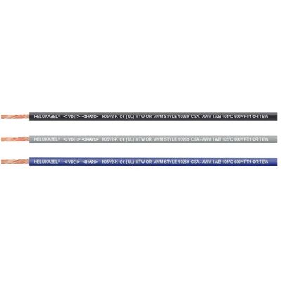 Helukabel, Kabelleitung, Fivenorm H05V2-K, Kabel für mittlere Spannung, Schwarz, Polyvinylchlorid (PVC) (100 m) Helukabel, Kabelleitung, Fivenorm H05V2-K, Kabel für mittlere Spannung, Schwarz, Polyvinylchlorid (PVC) (100 m)