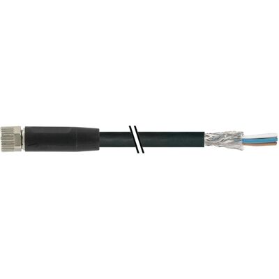 Murr Elektronik 7000-08761-6411000 Sensor-/Aktor-Steckverbinder, unkonfektioniert 10.00 m 1 St., Elektronikkabel + Stecker, Schwarz Murr Elektronik 7000-08761-6411000 Sensor-/Aktor-Steckverbinder, unkonfektioniert 10.00 m 1 St., Elektronikkabel + Stecker, Schwarz