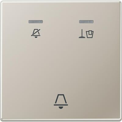 JUNG Hotelwippe Aussenstelle ES CU KO5 M, Schalter + Taster, Silber JUNG Hotelwippe Aussenstelle ES CU KO5 M, Schalter + Taster, Silber