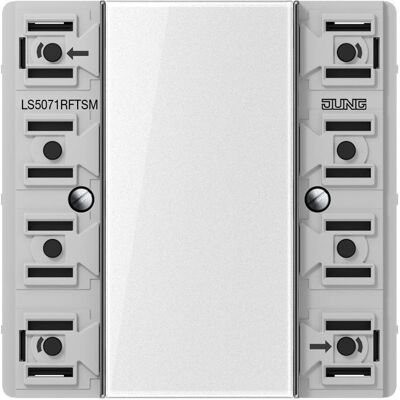 JUNG, Zubehör Schalterprogramm, Wandsender-Eins KNX-Funk LS AP 1Kan LS5071RFTSM JUNG, Zubehör Schalterprogramm, Wandsender-Eins KNX-Funk LS AP 1Kan LS5071RFTSM