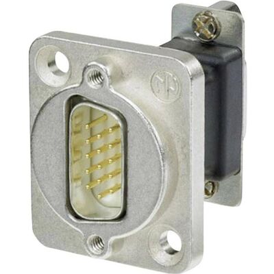 Neutrik D-SUB Adapter D-SUB-Stecker 15pol., Elektronikkabel + Stecker, Schwarz Neutrik D-SUB Adapter D-SUB-Stecker 15pol., Elektronikkabel + Stecker, Schwarz