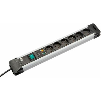 Bachmann Connectus Steckerleiste - 6 Steckdosen - 3600W - Französisch/UTE - Schwarz Bachmann Connectus Steckerleiste - 6 Steckdosen - 3600W - Französisch/UTE - Schwarz