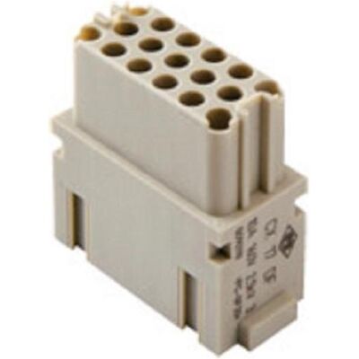 ILME Buchseneinsatz 1ME 17P Crimpanschluss10A 160V CX 17 DF, Elektronikkabel + Stecker ILME Buchseneinsatz 1ME 17P Crimpanschluss10A 160V CX 17 DF, Elektronikkabel + Stecker