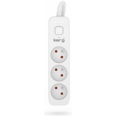 HSK Kerg M02381 Steckdosenleiste - 3 Erdung, 5m Kabel HSK Kerg M02381 Steckdosenleiste - 3 Erdung, 5m Kabel