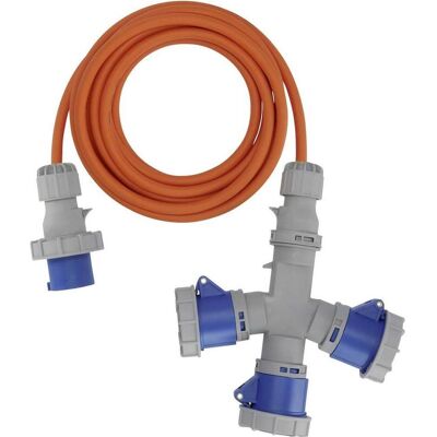 Brennenstuhl Verlängerungskabel, 1167670205 Strom Verlängerungskabel Grau, Blau, Orange 2 m H07RN- (2 m, CEE 16/3) Brennenstuhl Verlängerungskabel, 1167670205 Strom Verlängerungskabel Grau, Blau, Orange 2 m H07RN- (2 m, CEE 16/3)