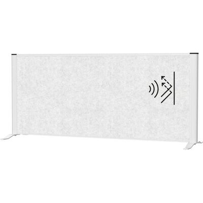 Maul, Trennwand, Akustik-Tischtrennwand MAULconnecto 9852295, hellgrau 120,0 x 50,0 cm (120 x 52.75 cm) Maul, Trennwand, Akustik-Tischtrennwand MAULconnecto 9852295, hellgrau 120,0 x 50,0 cm (120 x 52.75 cm)
