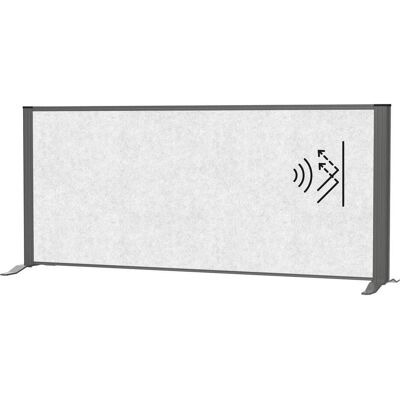 Maul, Trennwand, Akustik-Tischtrennwand MAULconnecto 9852289, hellgrau 120,0 x 50,0 cm (120 x 50 cm) Maul, Trennwand, Akustik-Tischtrennwand MAULconnecto 9852289, hellgrau 120,0 x 50,0 cm (120 x 50 cm)