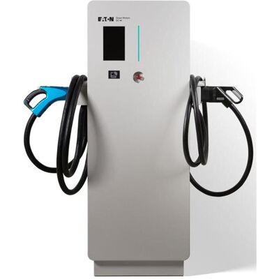 Eaton, Elektroauto Ladestation, Motion DC 44 EV charging station Online CCS 2 connector RJ45 communication interface RFI (Typ 2, 44 kW, 64 A) Eaton, Elektroauto Ladestation, Motion DC 44 EV charging station Online CCS 2 connector RJ45 communication interface RFI (Typ 2, 44 kW, 64 A)