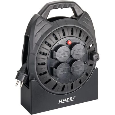 Hazet, Kabelrolle, Kabeltrommel mit Halter 161N-3D/2 (10 m, 1.50 mm²) Hazet, Kabelrolle, Kabeltrommel mit Halter 161N-3D/2 (10 m, 1.50 mm²)