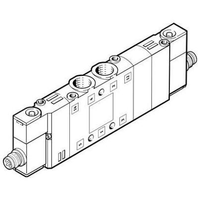 Festo, Ventil, CPE10-M1CH-5/3G-M7 550227 Magnetventil Festo, Ventil, CPE10-M1CH-5/3G-M7 550227 Magnetventil