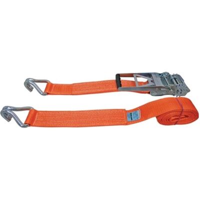 Dolezych, Spanngurt + Ladungssicherung, Zurrgurt DIN EN 12195-2 Länge 4 m Breite 75 mm mit Getriebezugratsche + Profilhaken LC U 10000 daN Dolezych, Spanngurt + Ladungssicherung, Zurrgurt DIN EN 12195-2 Länge 4 m Breite 75 mm mit Getriebezugratsche + Profilhaken LC U 10000 daN