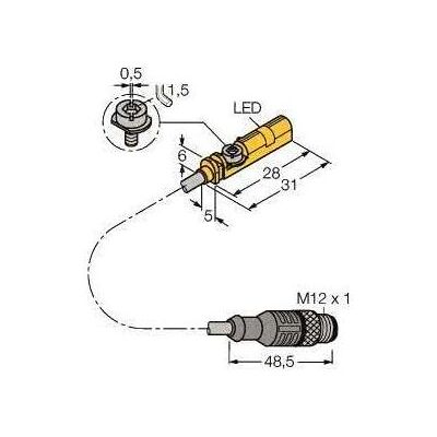 Turck Magnetfeldsensor, Automatisierung Turck Magnetfeldsensor, Automatisierung