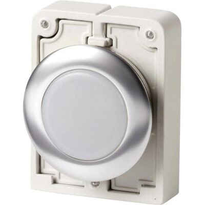 Eaton, Gefahrenmelder, Indicator light 30mm flat white Eaton, Gefahrenmelder, Indicator light 30mm flat white
