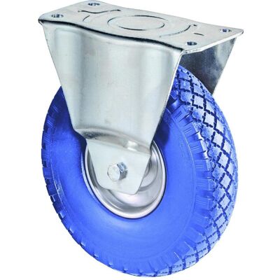 BS Rollen, Möbelrollen, Bockrolle 260 mm 160 kg Polyurethan 230 x 125 mm Stahl BS Rollen, Möbelrollen, Bockrolle 260 mm 160 kg Polyurethan 230 x 125 mm Stahl