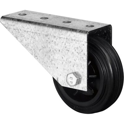 BS Rollen, Möbelrollen, Torbockrolle Rad-Ø 80 mm Tragfähigkeit 50 kg mit Anschraubplatte Gummi BS Rollen, Möbelrollen, Torbockrolle Rad-Ø 80 mm Tragfähigkeit 50 kg mit Anschraubplatte Gummi